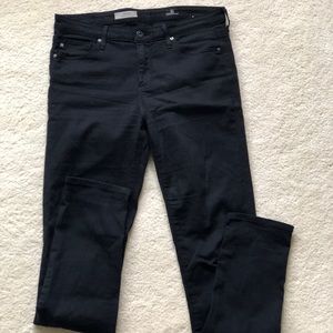 AG Prima Mid-Rise Cigarette Jeans Black